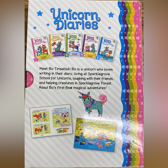 Unicorn Diaries Books 1-5 Set - Picture 2 of 2